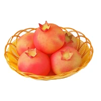 stress ball realistic fruit squeeze pomegranate children gift photostudio props