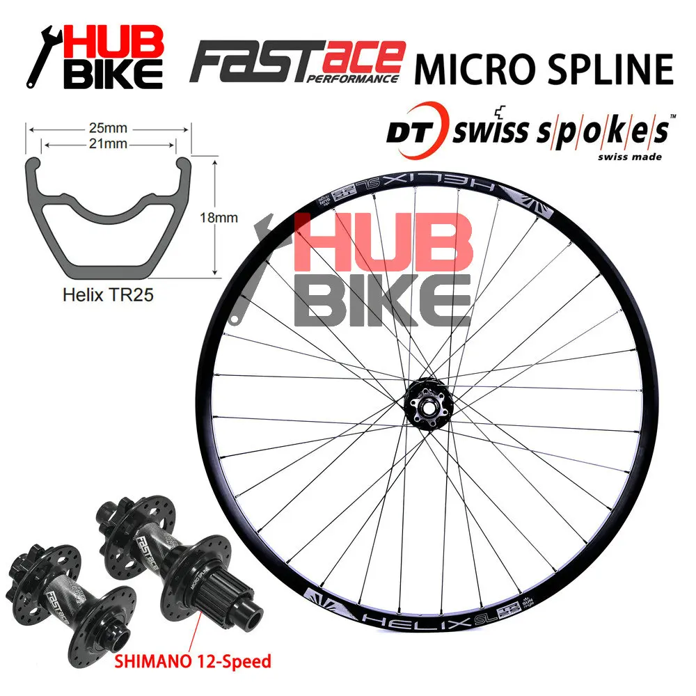 

HUB BIKE 12 Speed MICRO SPLINE Hub XT M8100 M7100 32H 100/110x15MM 142/148x12mm 29er XC Mountain Bike Wheelset BOOST 148MM