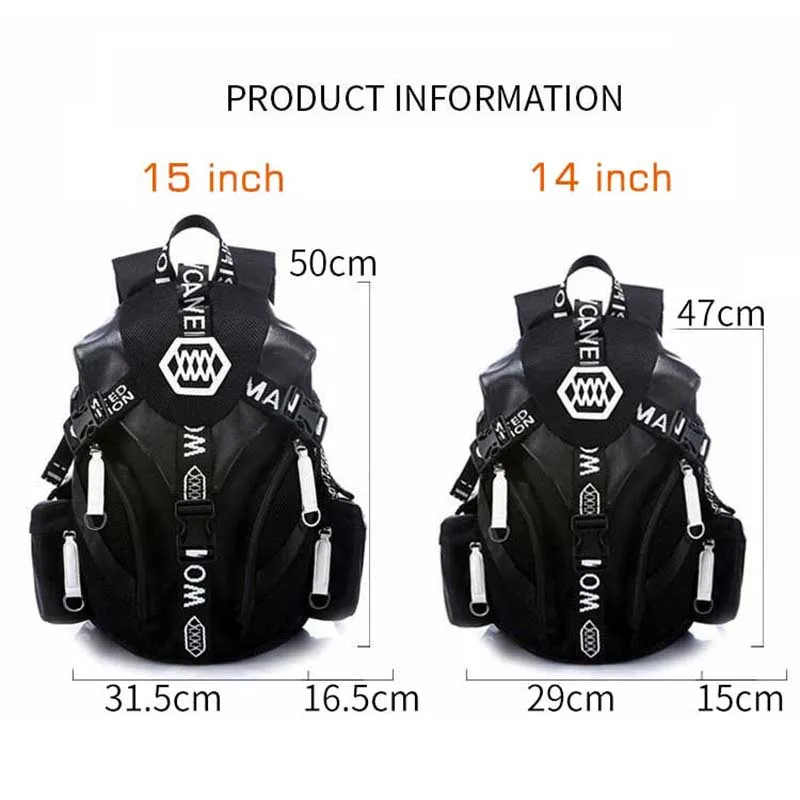 Crossten высококачественный модный рюкзак для ноутбука 14 15 дюймов с usb портом зарядки