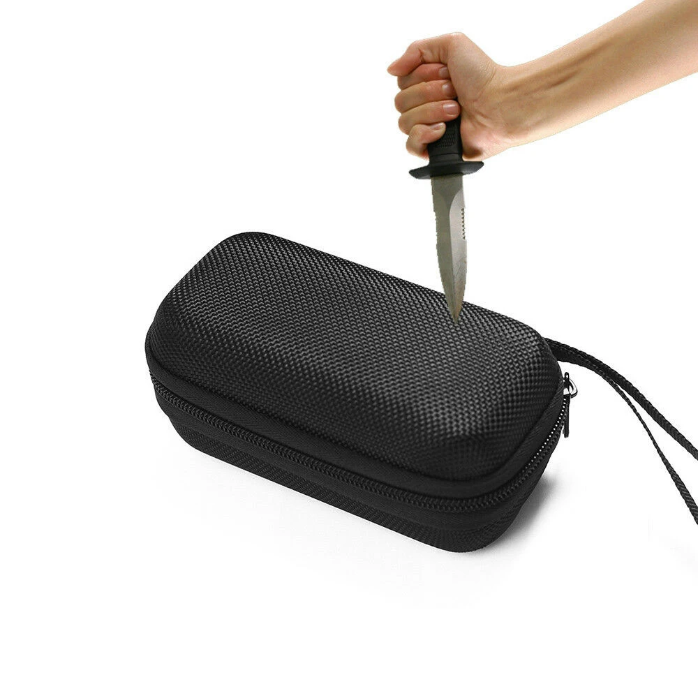 Портативный жесткий защитный чехол из ЭВА для Bose Soundsport Free с сетчатым карманом