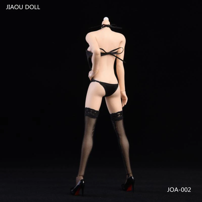 

Hot Sales 1/6 Scale Fashion Trendy One-piece Bikini Black Stockings For Sexy Women Doll Accessories