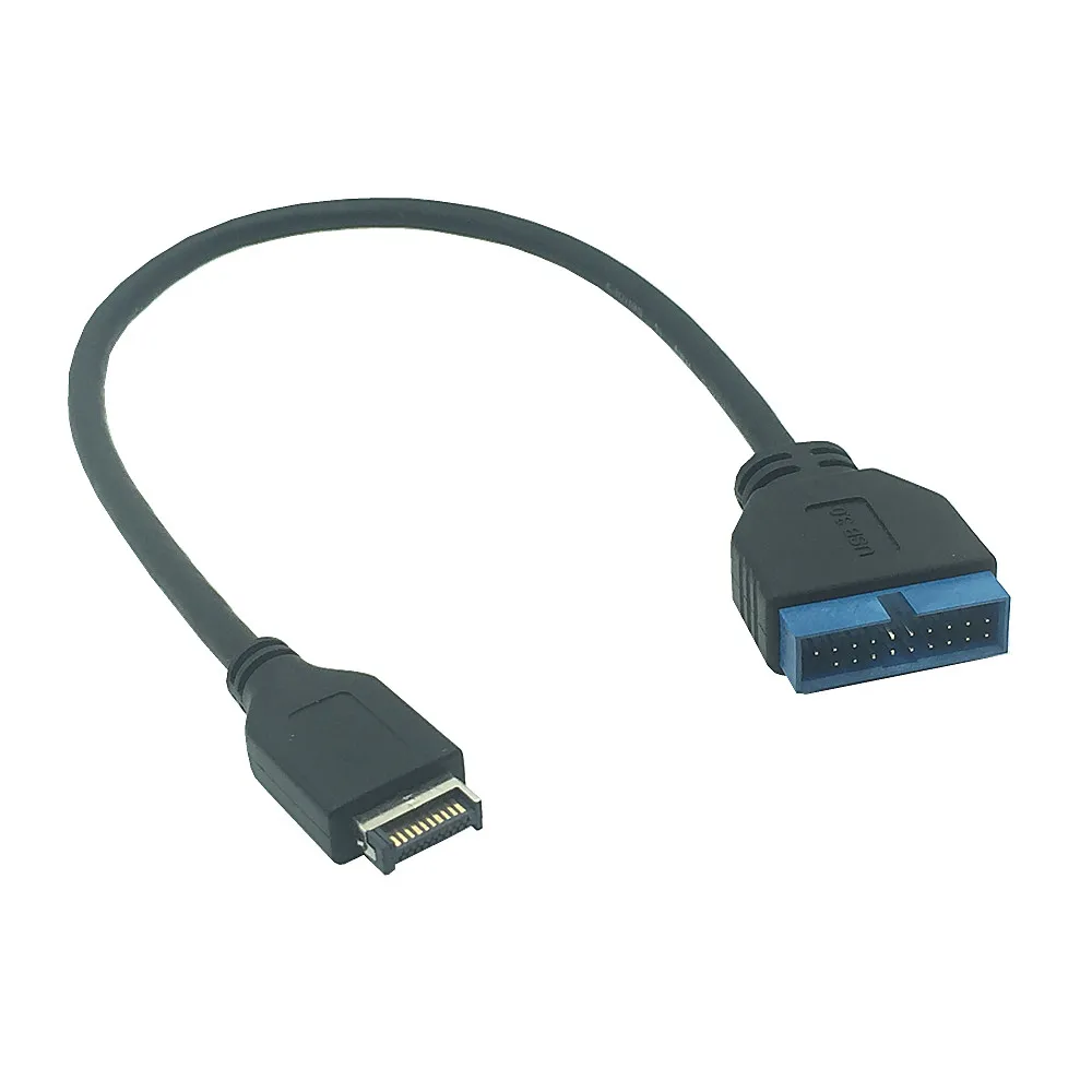 Разъем для передней панели USB 3 1 Type E 0 м 19 Pin 20Pin удлинитель материнской платы
