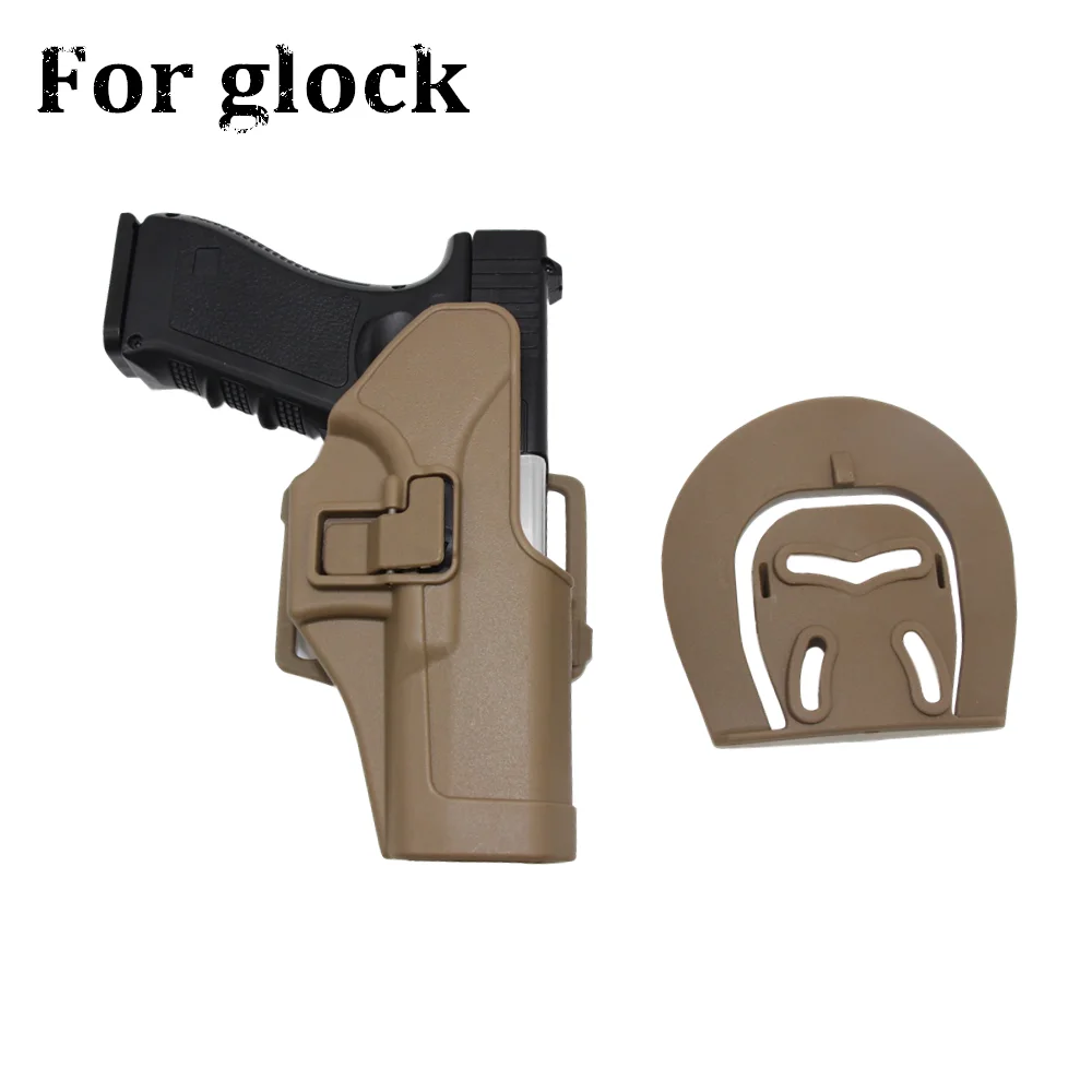 Тактический страйкбол пистолет кобура охотничий бой для Glock 17 18 19 23 31 Кобура Правая рука ремень Стрельба Цель практика