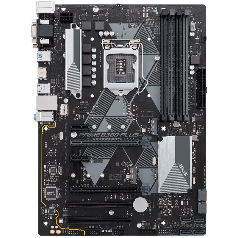 Материнская плата Asus PRIME B365 PLUS Intel B360/LGA 1151 DDR4 HDMI M.2 Socket ATX Gigabit LAN USB 3 1 для процессора
