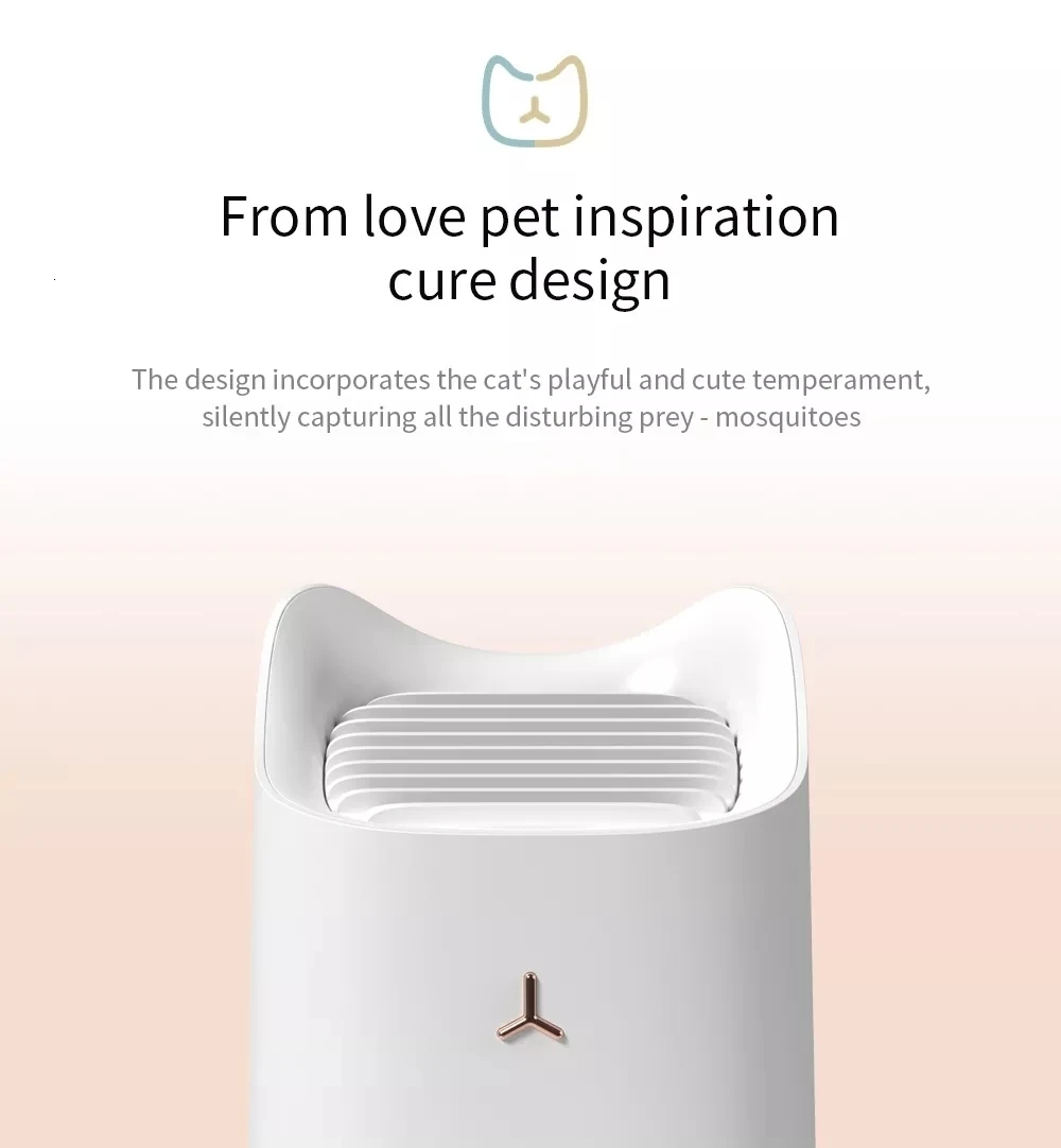 Xiaomi Mijia 3 Life, лампа от комаров, Usb зарядка, Электрический диспенсер от комаров, светодиодный светильник, лампа-ловушка для наружного сада