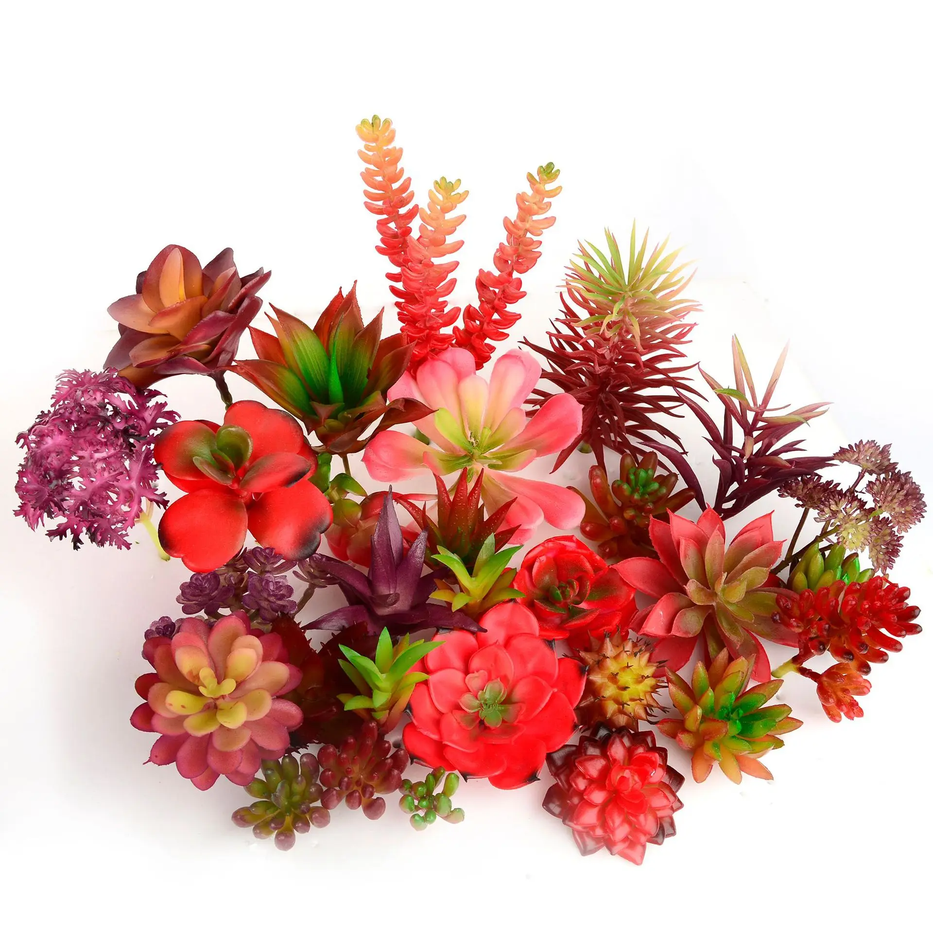 Искусственные суккуленты бонсай украшение для свадьбы Рождества вечеринки