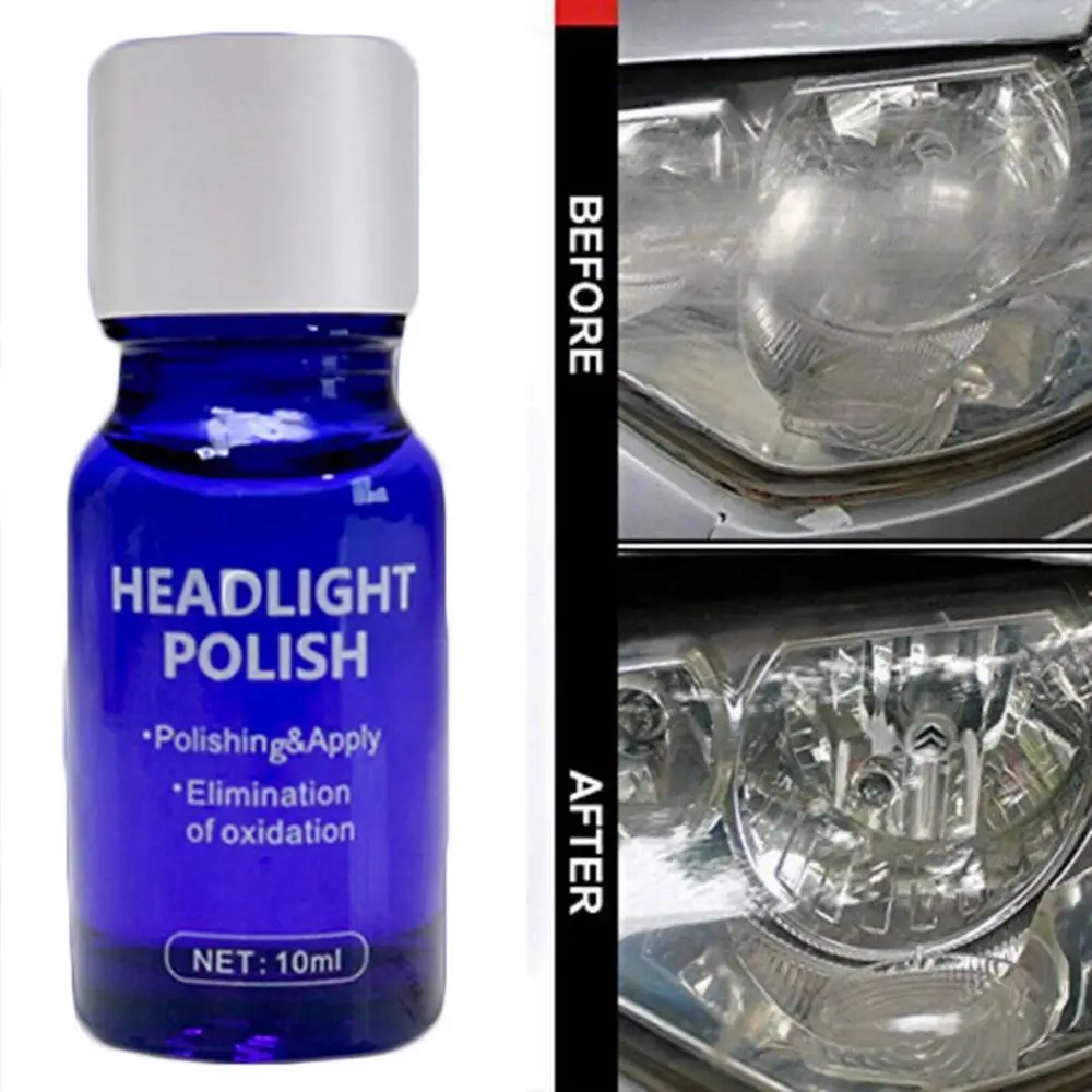 

10/30ML Car Headlight Lamp Scratch Restoration Polish Repair Liquid Tool Kit