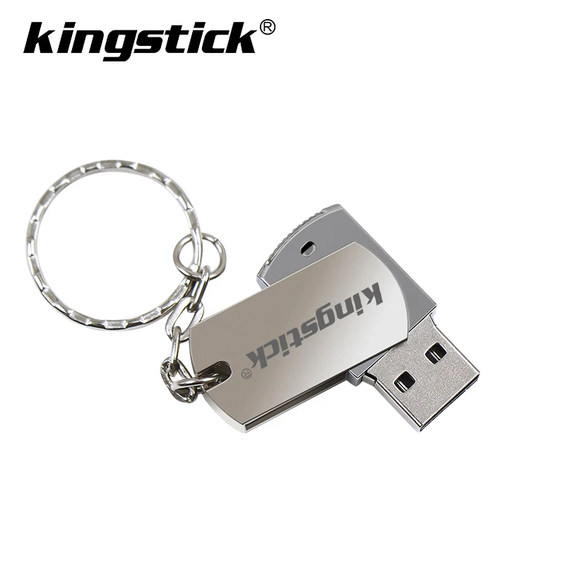 Флешка Kingstick металлический флеш накопитель 4 ГБ 8 16 32 64 128 карта памяти usb