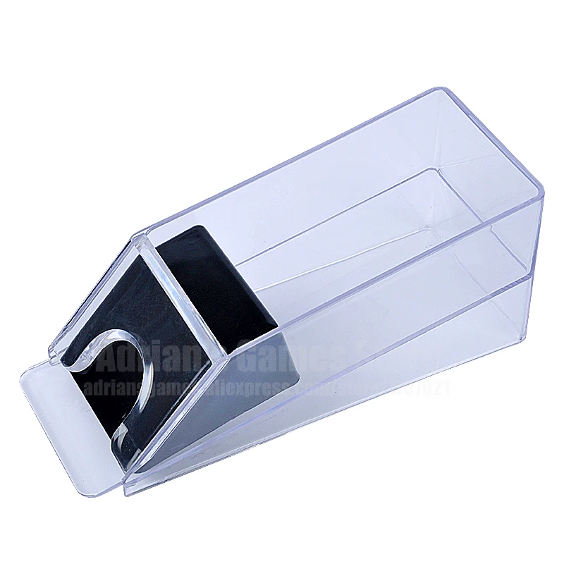 4/6 палубы покерные карты обувь игральные Отправитель акриловый дилер обуви