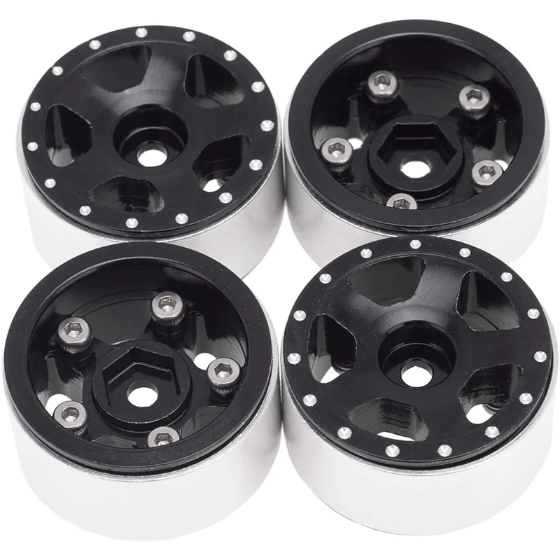 

Для радиоуправляемого гусеничного автомобиля Axial SCX24 90081 1/24, 4 шт., 1,0 металлический замок, колесный обод, ступица колеса, обновленные детали, а...