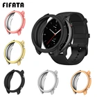 Чехол с покрытием FIFATA для часов Huami Amazfit GTR 2 GTR 47 мм, защитная рамка для часов Xiaomi GTR2GTR 47 мм, силиконовый бампер