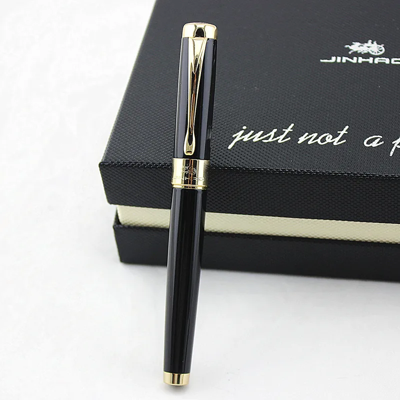 Jinhao 1200 черные цветные школьные принадлежности для бизнеса офиса Средний 0 6-0 7 мм