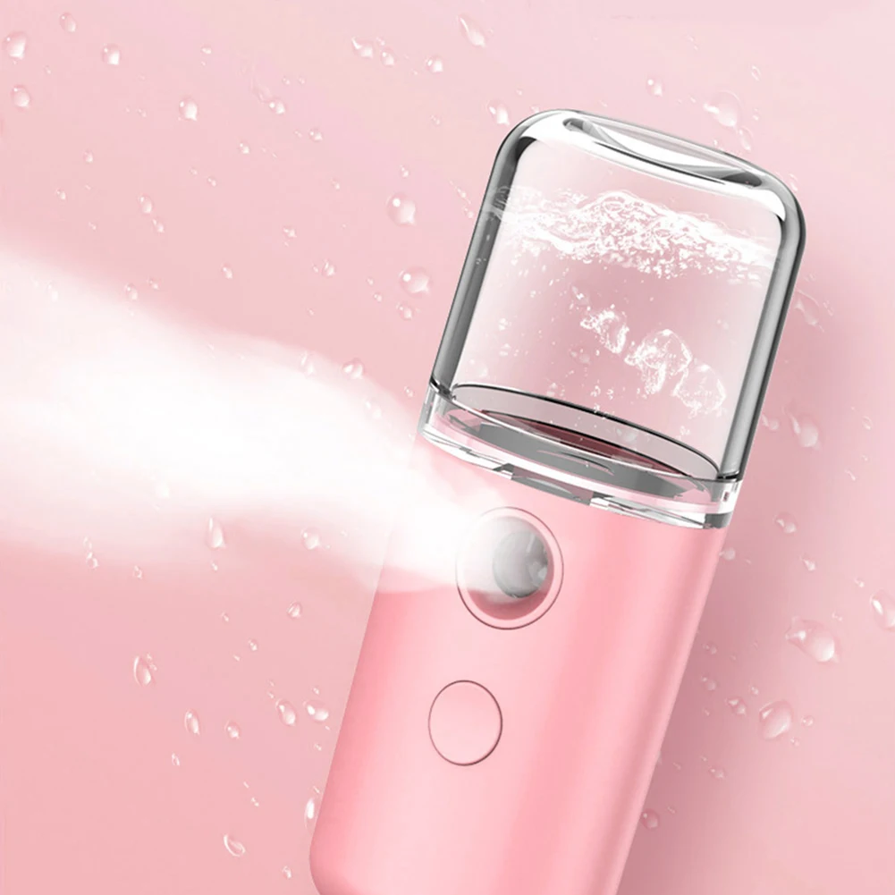 

30ml Portable Nano Facial Sprayer USB Nebulizer Face Steamer Humidifier Hydrating Anti-aging Wrinkle Women Beauty Skin Care Tool