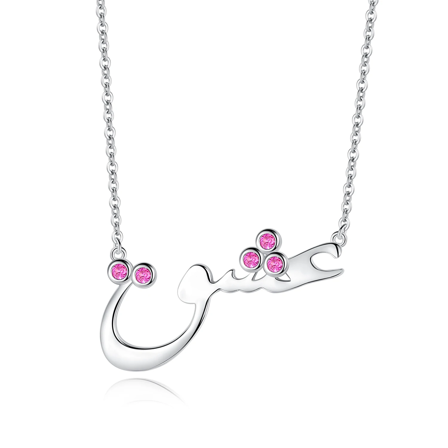 Женское ожерелье из серебра 925 пробы с кулоном|Ожерелья| |