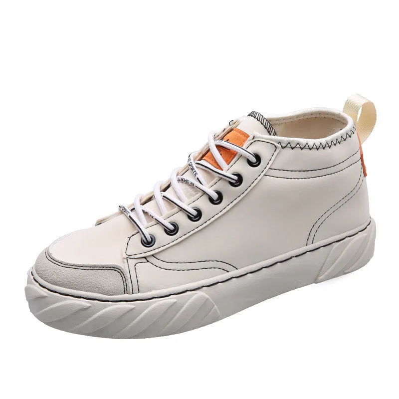 

New Sneakers High Top Men Shoes Canvas Men Casual Shoes For Autumn Winter Male Footwear Patchwork Men's Vulcanize Shoes 2020 new