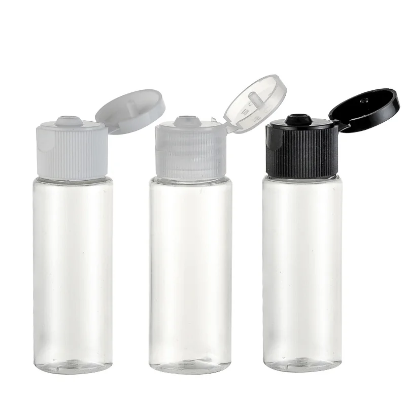 Прозрачная мини Дорожная бутылка 100X20 мл косметические пластиковые бутылки для