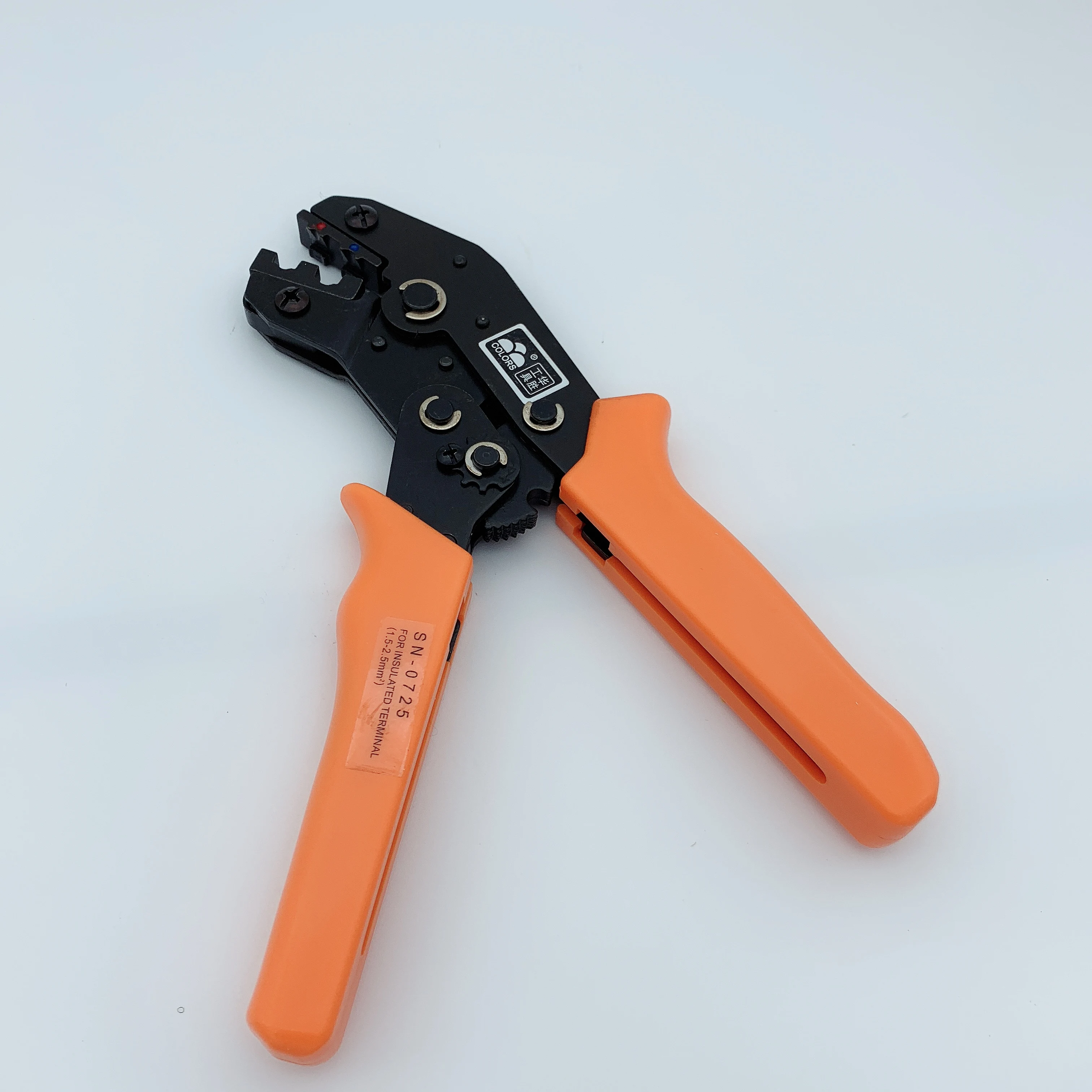 

SN-0725 insulated terminal crimping pliers Euclidean crimping tool crimping pliers 0.25-2.5mm2 multi tool hand