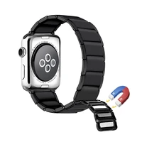 magnet strap for apple watch band 44mm 40mm 42mm 38mm magnet buckle stainless steel bracelet correa iwatch watchband 4 5 6 se