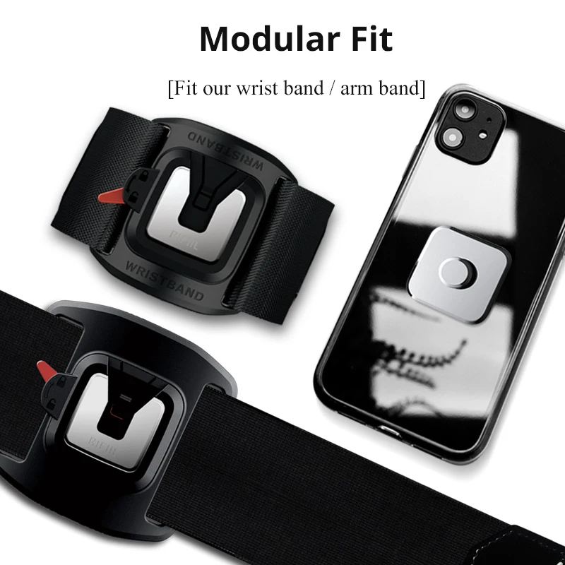 360 Rotatable Wrist Phone Holder Sport Bag Detachable Climbing Hiking Cycling Jogging Gym Cellphone Pouch Running Phone Case