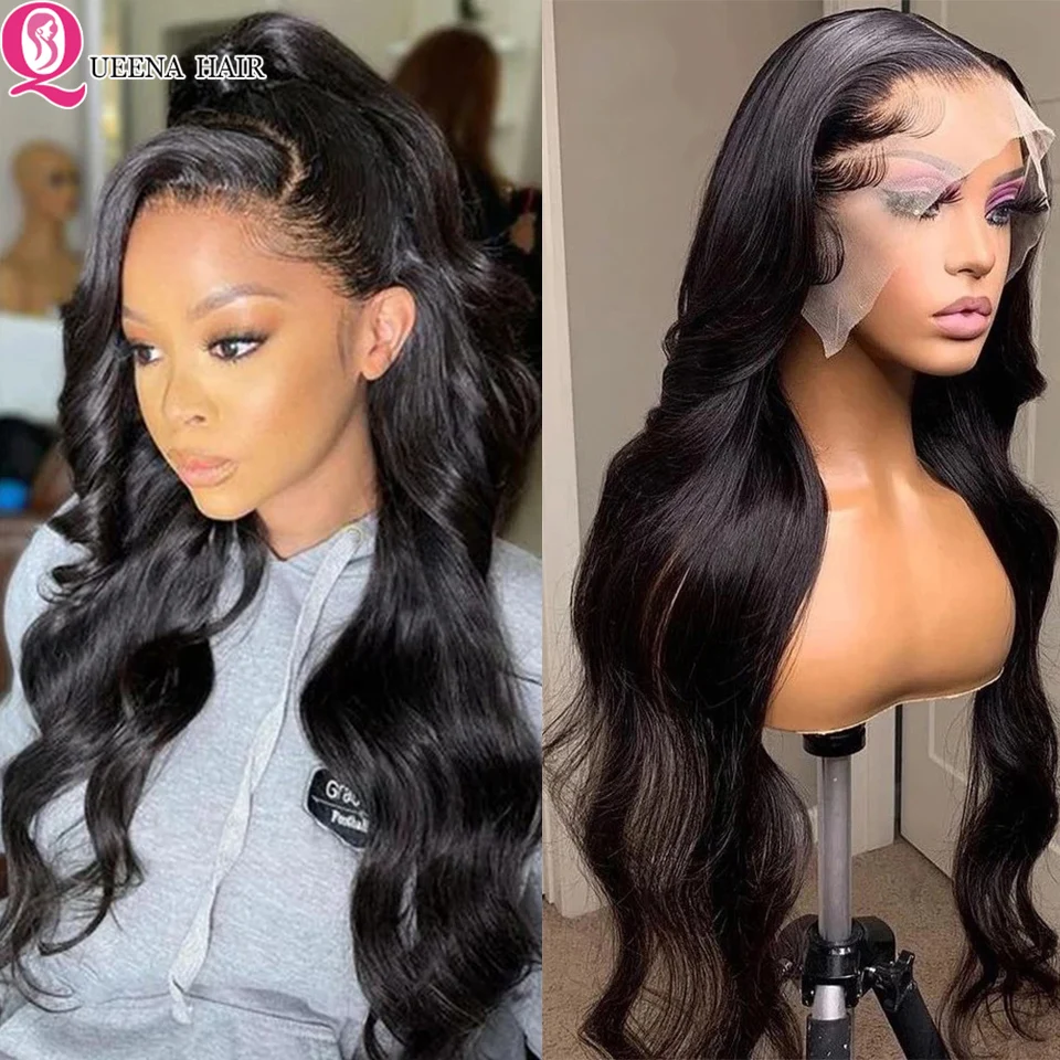 

Body Wave Lace Front Wig PrePlucked Hd Transparent Lace Frontal Wig 13x4 Body Wave Wig RawIndian 4x4 Lace Closure Wigs For Women
