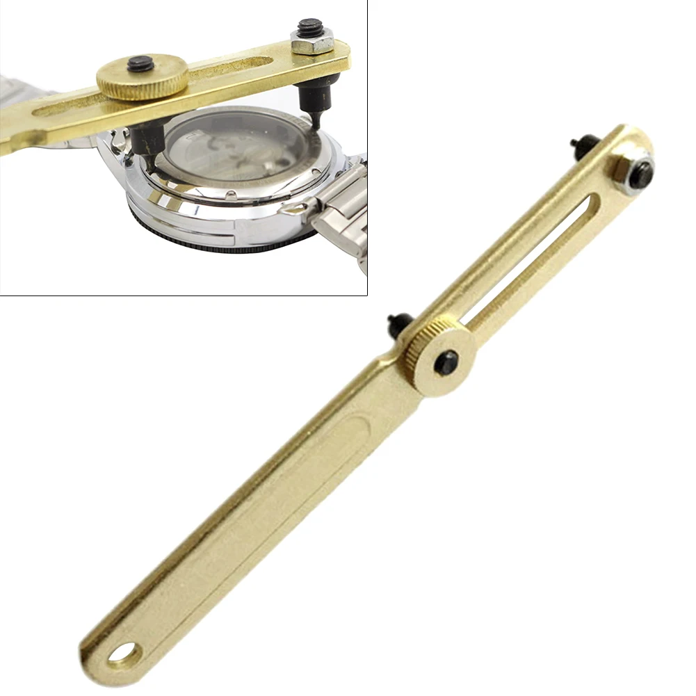 Battery Replacement Spanner Wrench Remover Adjustable Cover Hand Portable Repair Tool Maintenance Back Case Watch Opener Metal | Наручные