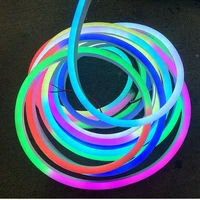 addressable neon sign tube led strip silica gel dream color neon light dc12v24v t0921 t1225 flexible neon lights for outdoors