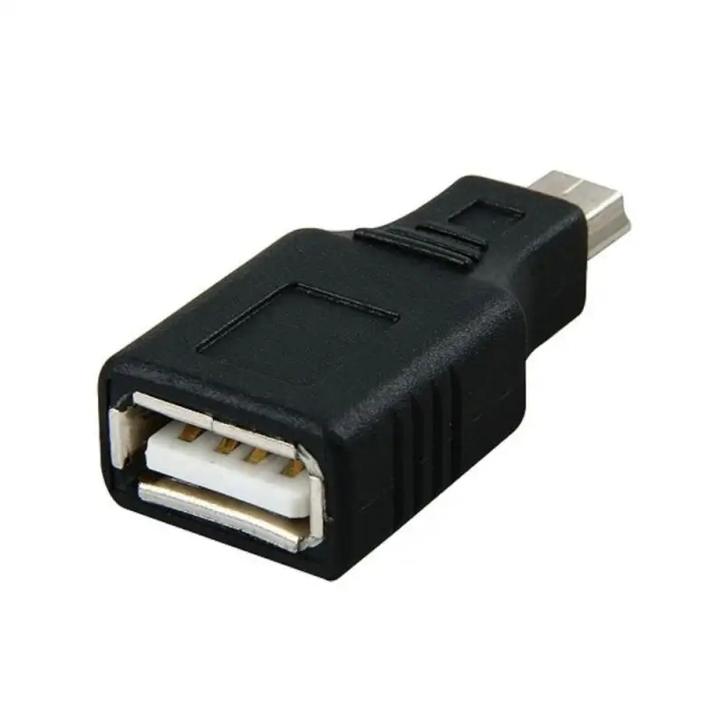 

Mobile Phone Adapters OTG Host Extension Cable USB 2.0 A Female To 5-pin B Male Mini USB Adapter For Computer PC Tablet Adapter