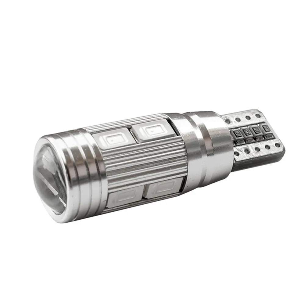 Автомобильная светодиодная лампа T10 W5W 5630 10 SMD 12 В 194 168 Canbus без ошибок для