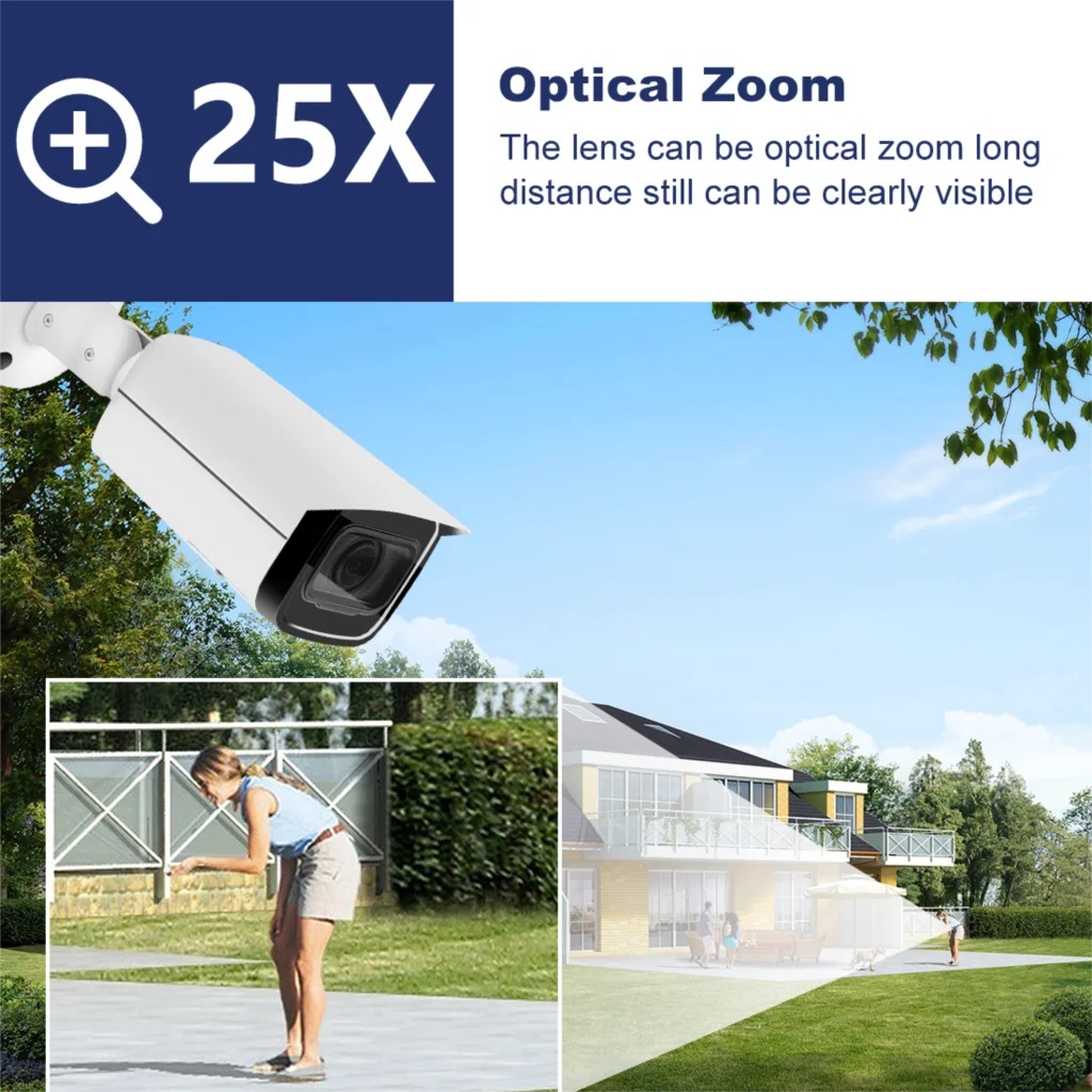 Dahua Security Protection 4MP 25x Zoom Starlight IR100m WizSense PTZ Camera Outdoor Webcam DH-SD49425XB-HNR Perimeter | Безопасность и