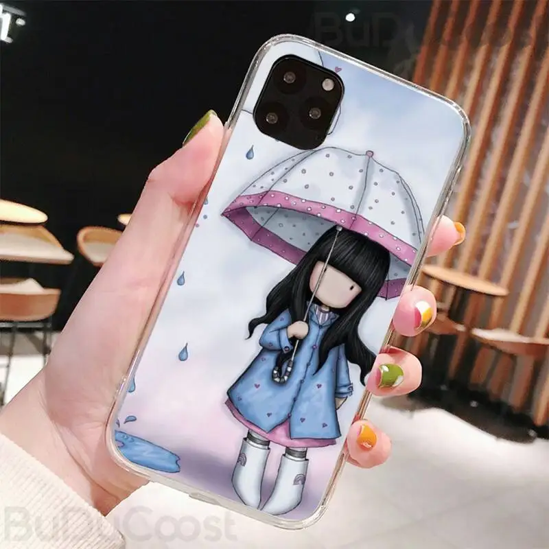 Chenel Cute cartoon San Toro Gores Newly Arrived Black Cell Phone Case For iPhone 11 Pro XS Max X 8 7 6s Plus 5 SE XR | Мобильные