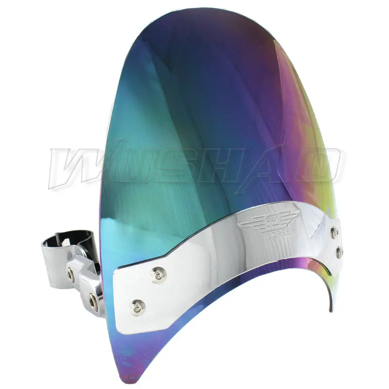 Ветровое стекло ветровой экран для 1985-2007 Yamaha V-max Vmax 1200 VMX1200 Virago XV 250 535 XV535 XV250 фиксированное переднее вилочное крепление экрана