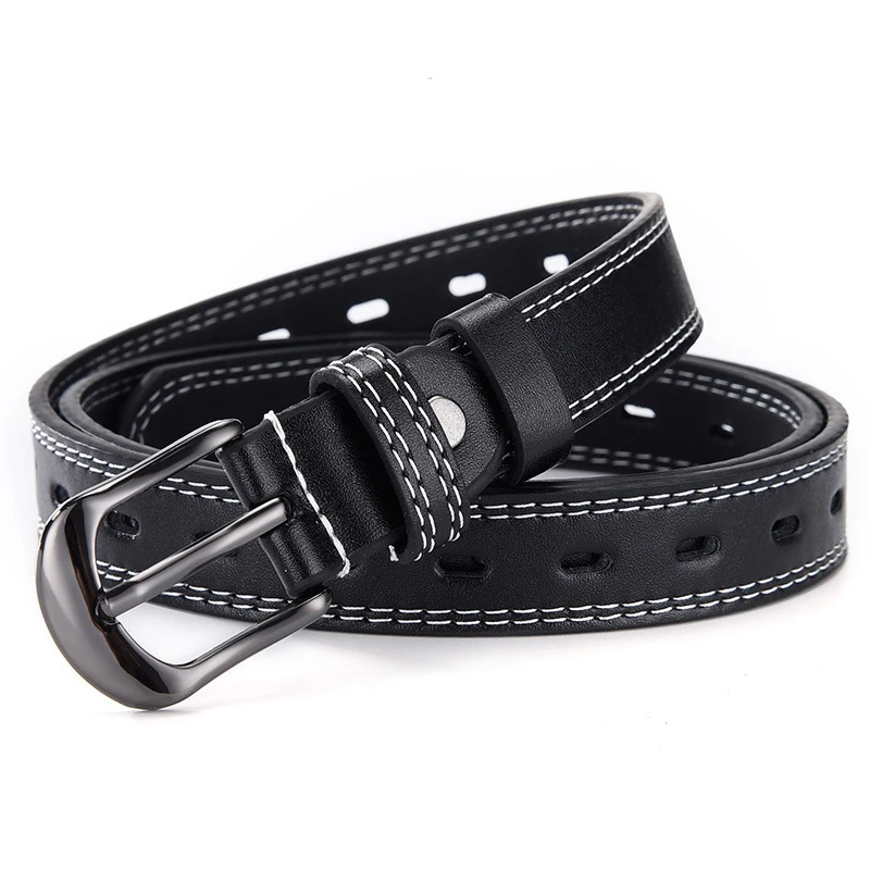 

New Alloy Pin Buckle Belt Men's Belt High Quality Pu Leather Belt Fashion Vintage Jeans Belt Luxury Design Waist Strap Pemehb