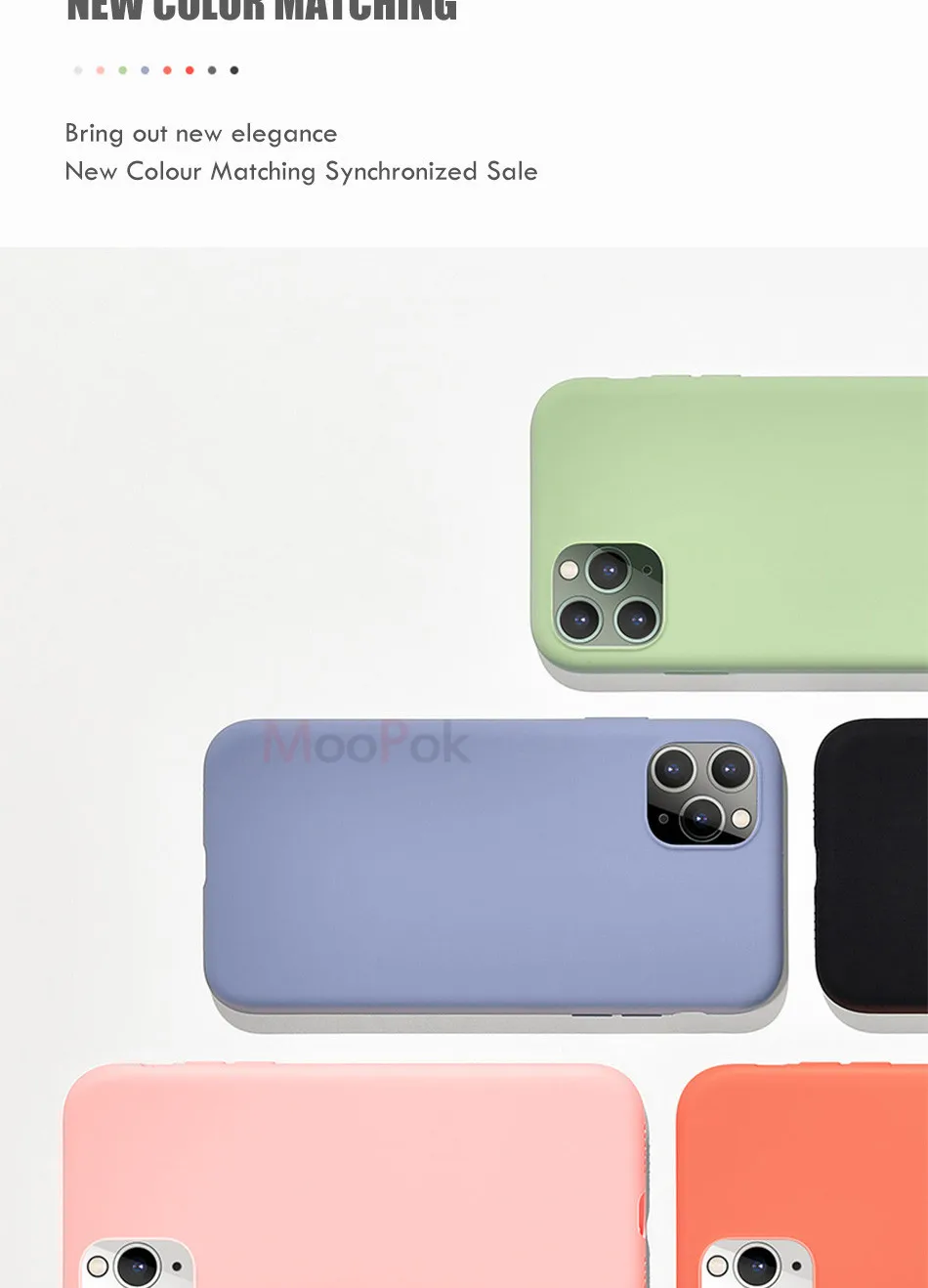 Тонкий мягкий чехол Moopok для iPhone 7, 8, 6 Plus, 11, жидкий силиконовый чехол, карамельный цвет, Coque Capa для iPhone X, Xs, 11 Pro, чехол для MAX XR