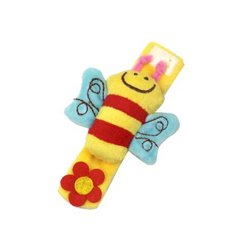 

Children Wrist Rattle Cradle Plush Animal Newborn Baby Toys Educational Toy for Children Baby Stroller Toys Bed Rattle 1pcs