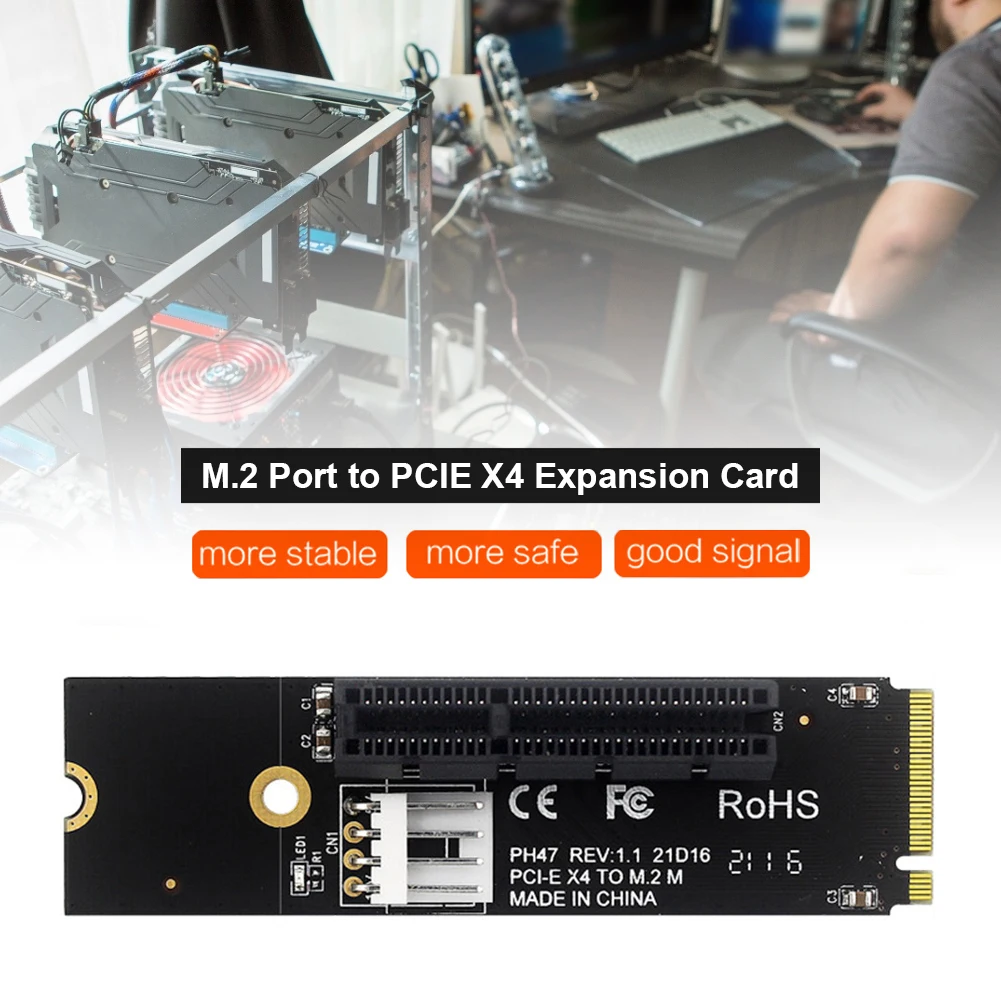 1 шт. адаптер для кабелей M.2 SSD NGFF PCIe на 4 | Компьютеры и офис
