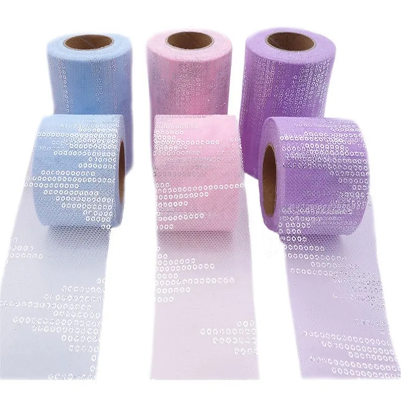 25 ярдов серебряные маленькие круглые рулоны для детской вечеринки товары