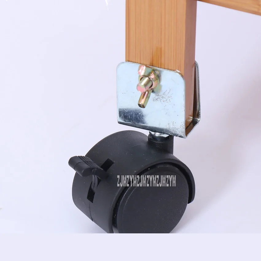 Новая передвижная бамбуковая обеденная тележка 3/4 слоя чайная маленькая