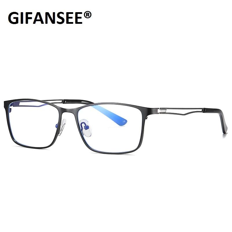 Men Business Computer Glasses High Quality Anti Blue Light Blocking Eyewear For Males phone Gaming Clear UV400 blocker | Аксессуары для