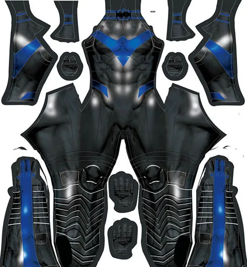 На заказ Nightwing костюм Бэтмена, косплей, для мужчин, 3D принт, спандекс, лайкра, косплей, Zentai костюм Человека-паука, косплей, костюм на Хэллоуин