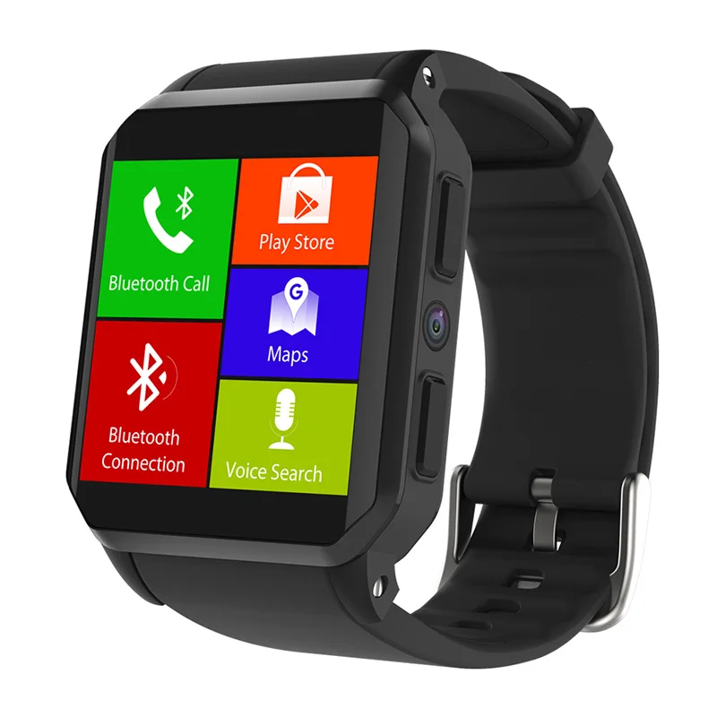 Умные часы KW06 Android Bluetooth звонки IP68 водонепроницаемые 512 МБ + 8 Гб Wi-Fi GPS пульсометр 3G