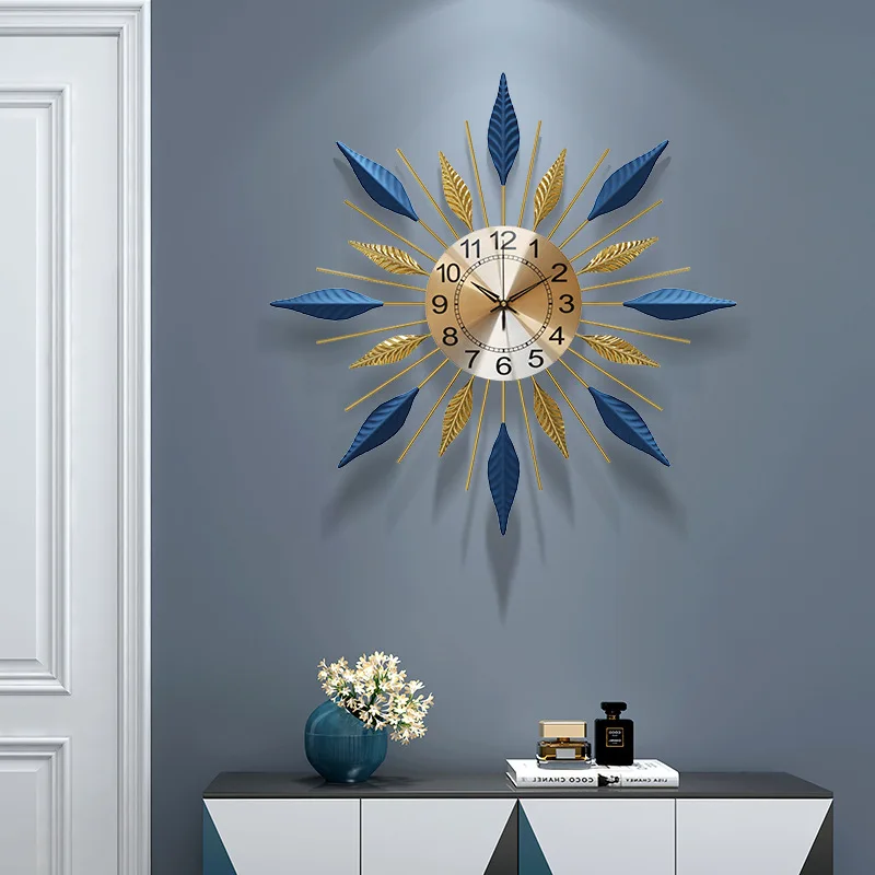 

Оригинальные Современные минималистичные модные домашние часы, украшение для спальни, минималистичные скандинавские светлые роскошные ча...