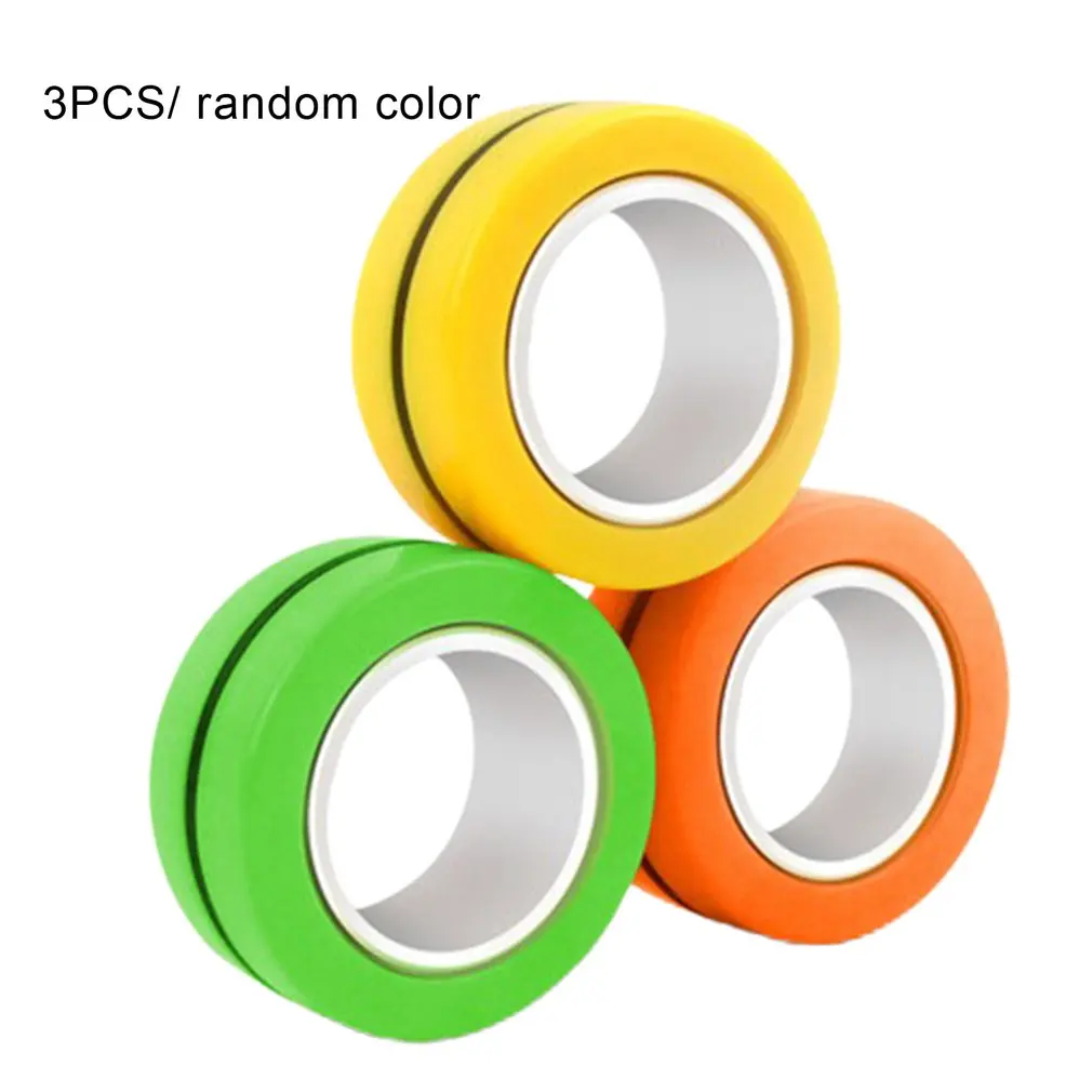 Fidget Toys магнитные кольца