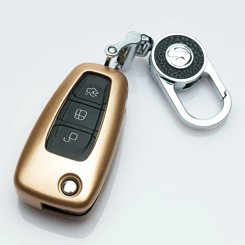 Автомобильный защитный чехол для ключа держатель Ford Focus MK3 MK4 Kuga escape ecosport Новый Fiesta