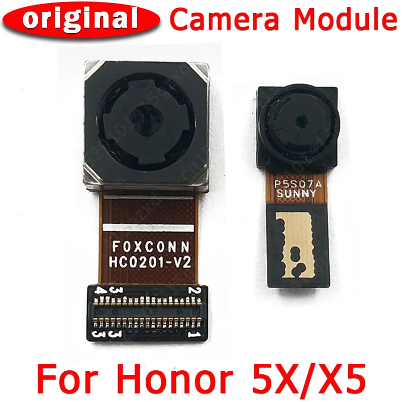 Оригинальная передняя и задняя камеры для Huawei Honor 5X X5 GR5 Honor5X модуль основной
