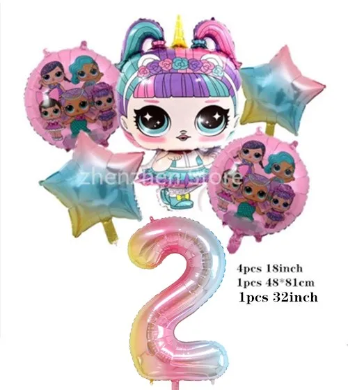 6 шт. воздушные шары из алюминиевой фольги вечерние украшения для дня рождения