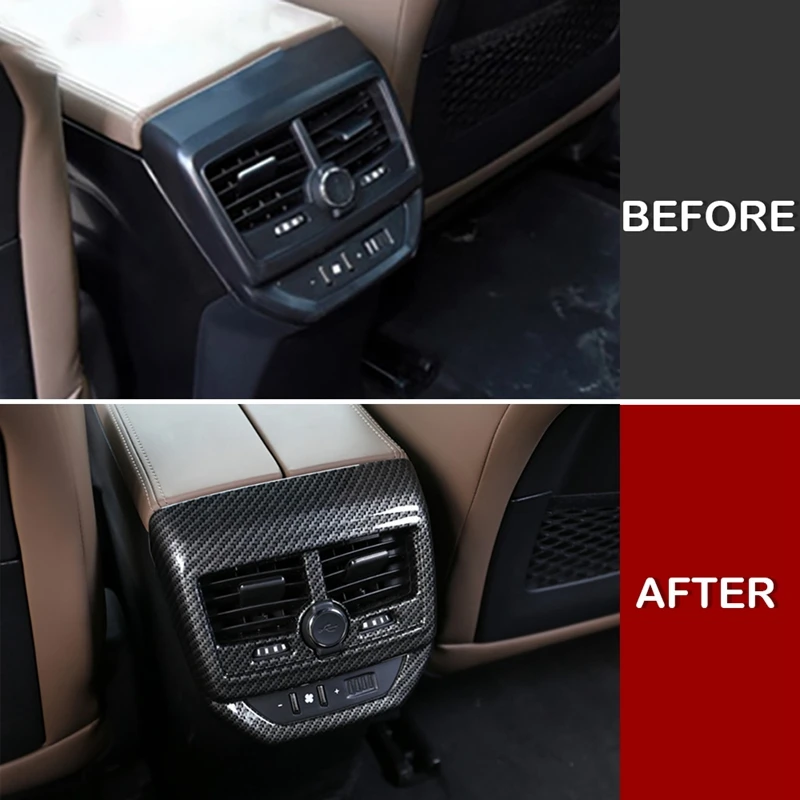 Накладка на крышку автомобильного кондиционера задний подлокотник для Peugeot 3008 5008