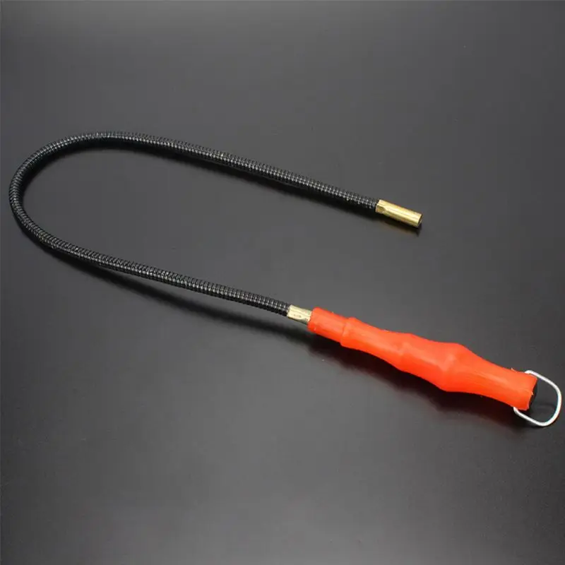 

60cm Flexible Magnetic Pickup Tool LED Light Magnet Bendable Metal Grabber