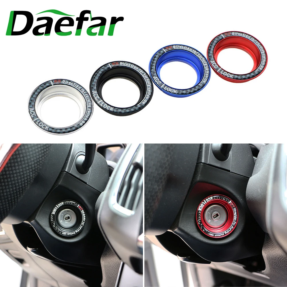 Кольцо зажигания из алюминиевого сплава крышка переключателя интерьерные