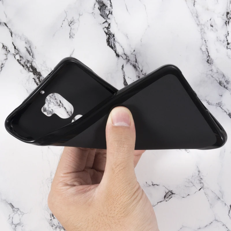 Black Soft Silicone Чехол для телефона из искусственной кожи для Letv LeEco Cool 1 флип-чехол для CoolPad Cool 1 двойной деловой Чехол Мягкий силиконовый чехол - Цвет: Black Soft Silicone