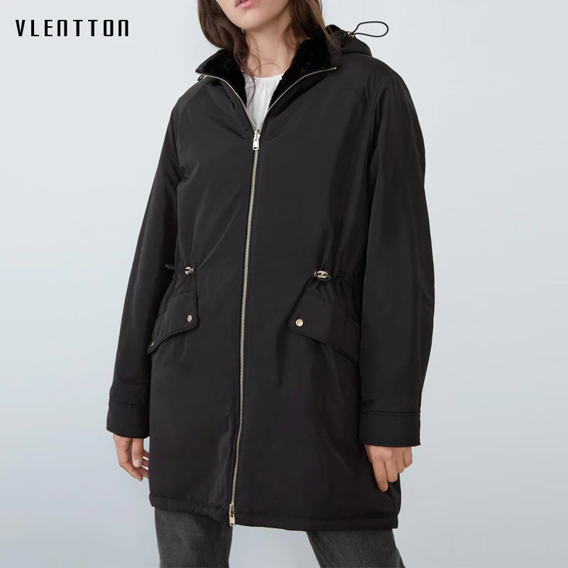 Зимняя кашемировая Толстая Двусторонняя одежда 2020 длинное пальто женская